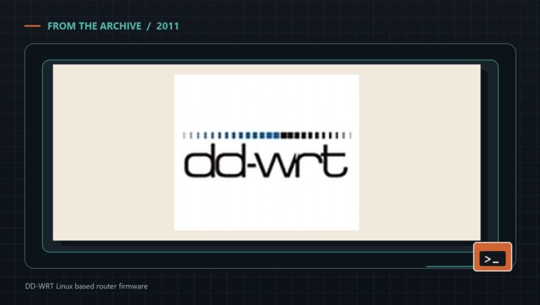 DD-WRT - Linux based router firmware - Bite of Tech archive header