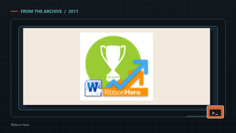 Ribbon Hero - Tuning your Microsoft Office Skills - Bite of Tech archive header