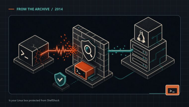 Is your Linux box protected from ShellShock? - Bite of Tech archive header
