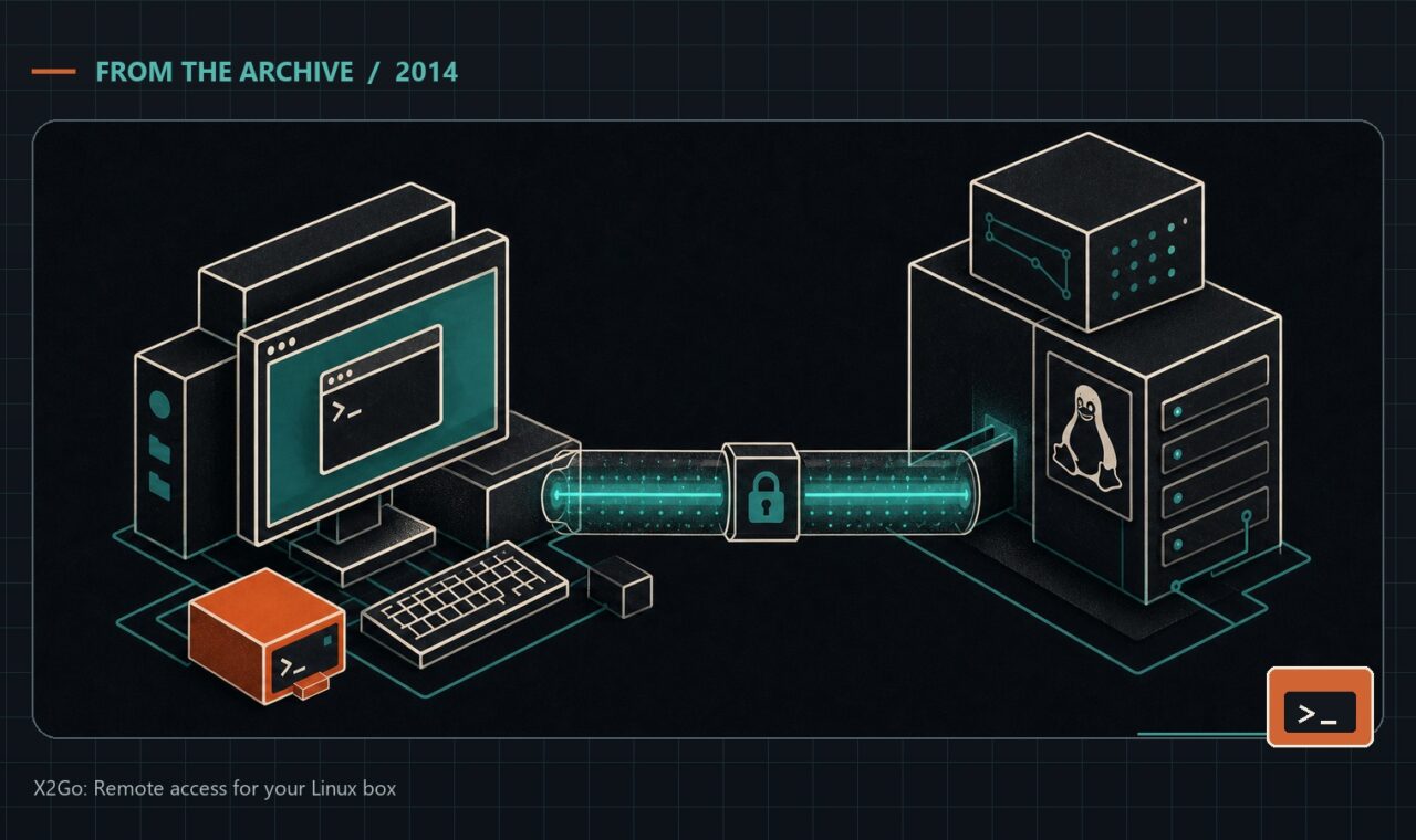 X2Go: Remote access for your Linux box - Bite of Tech archive header