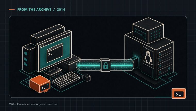 X2Go: Remote access for your Linux box - Bite of Tech archive header