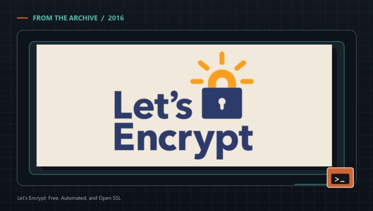 Let's Encrypt: Free, Automated, and Open SSL - Bite of Tech archive header
