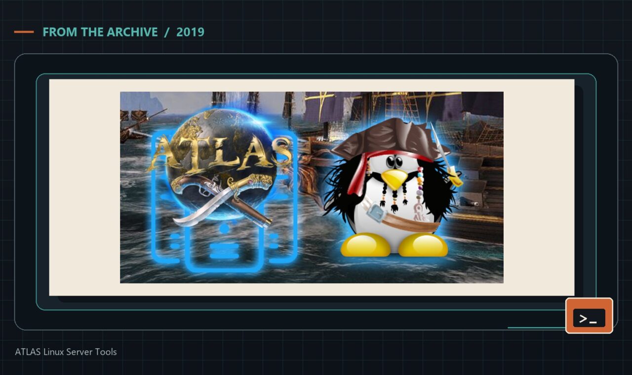 ATLAS Linux Server Tools - Bite of Tech archive header